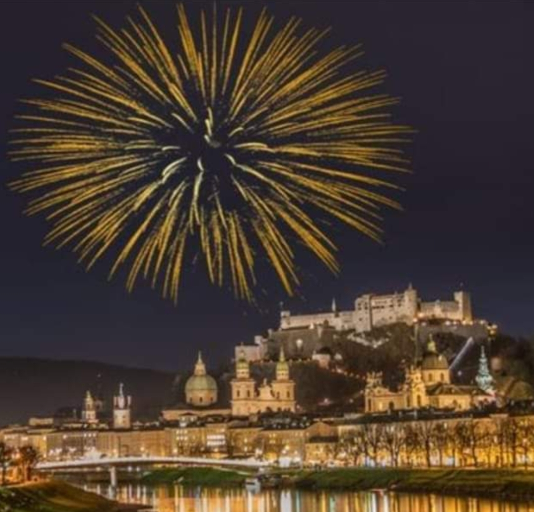 Salzburg by night